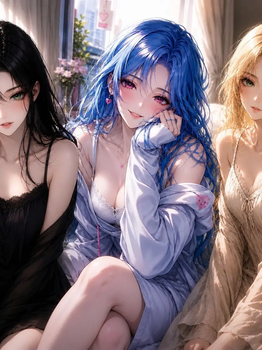 FeebleMoth7356-nf의 자고 일어나니 미소녀