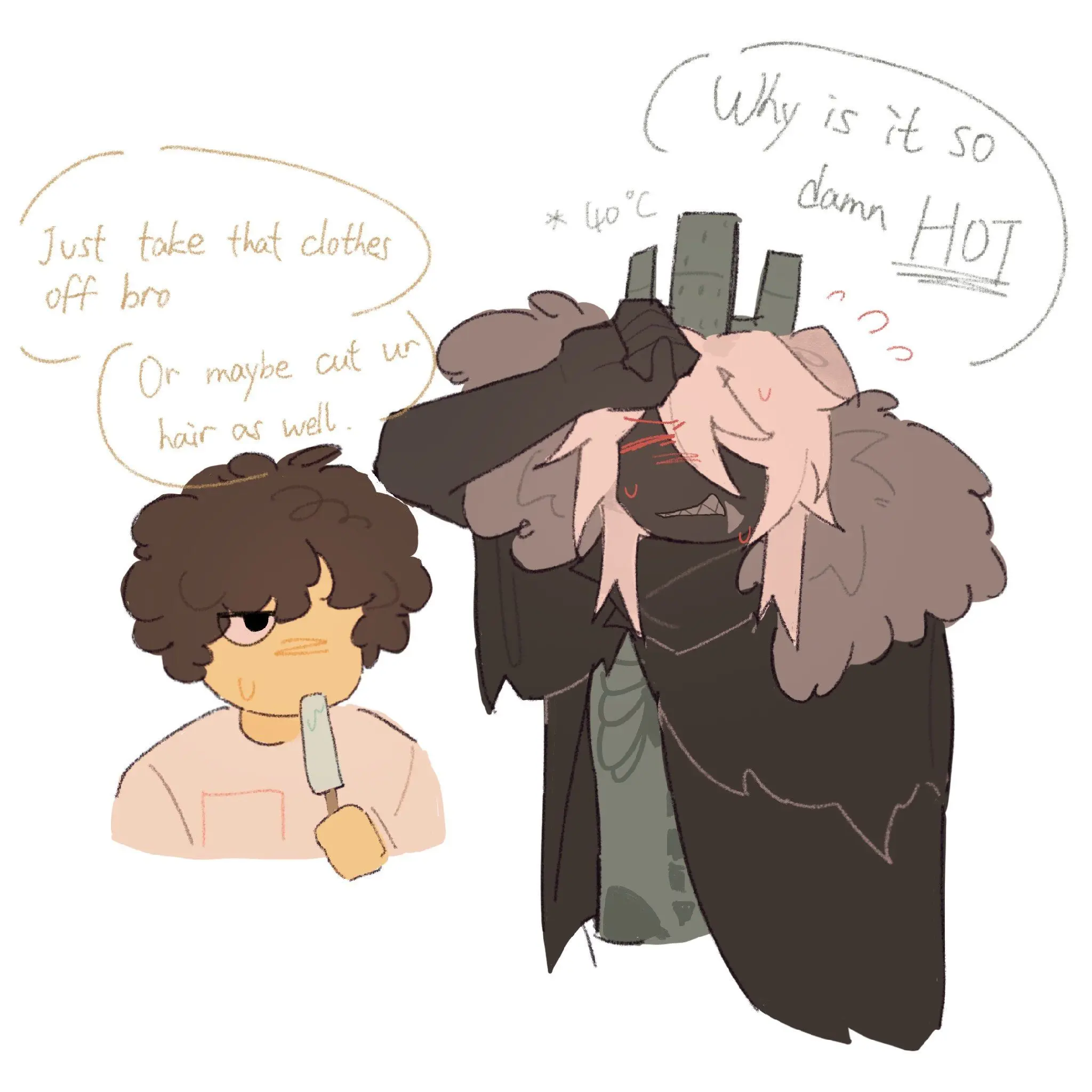 Cat_cheese의 창조물 아이스크림 훔쳐먹기.