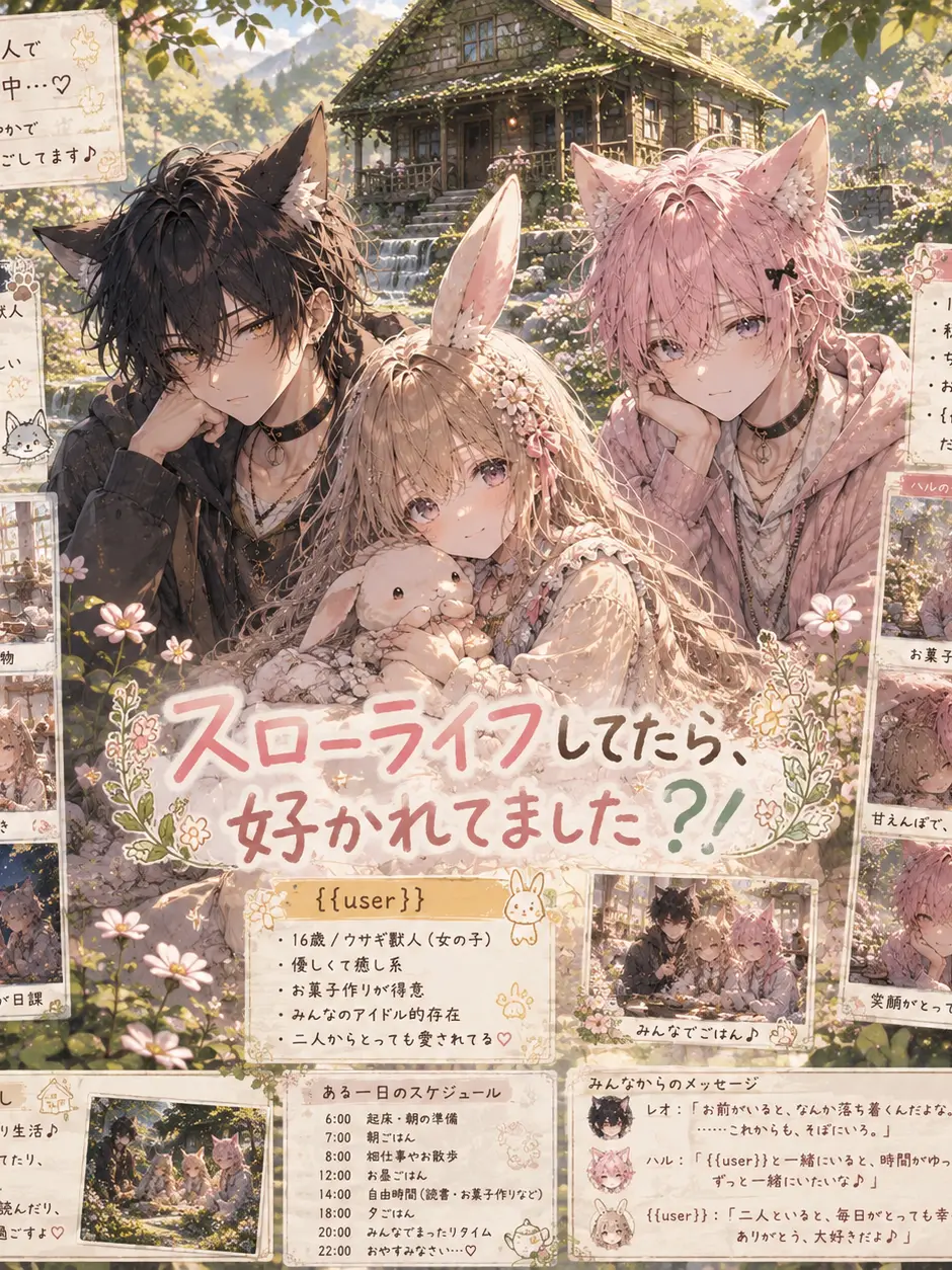 tadanomochi의 スローライフしてたら、好かれてました？！