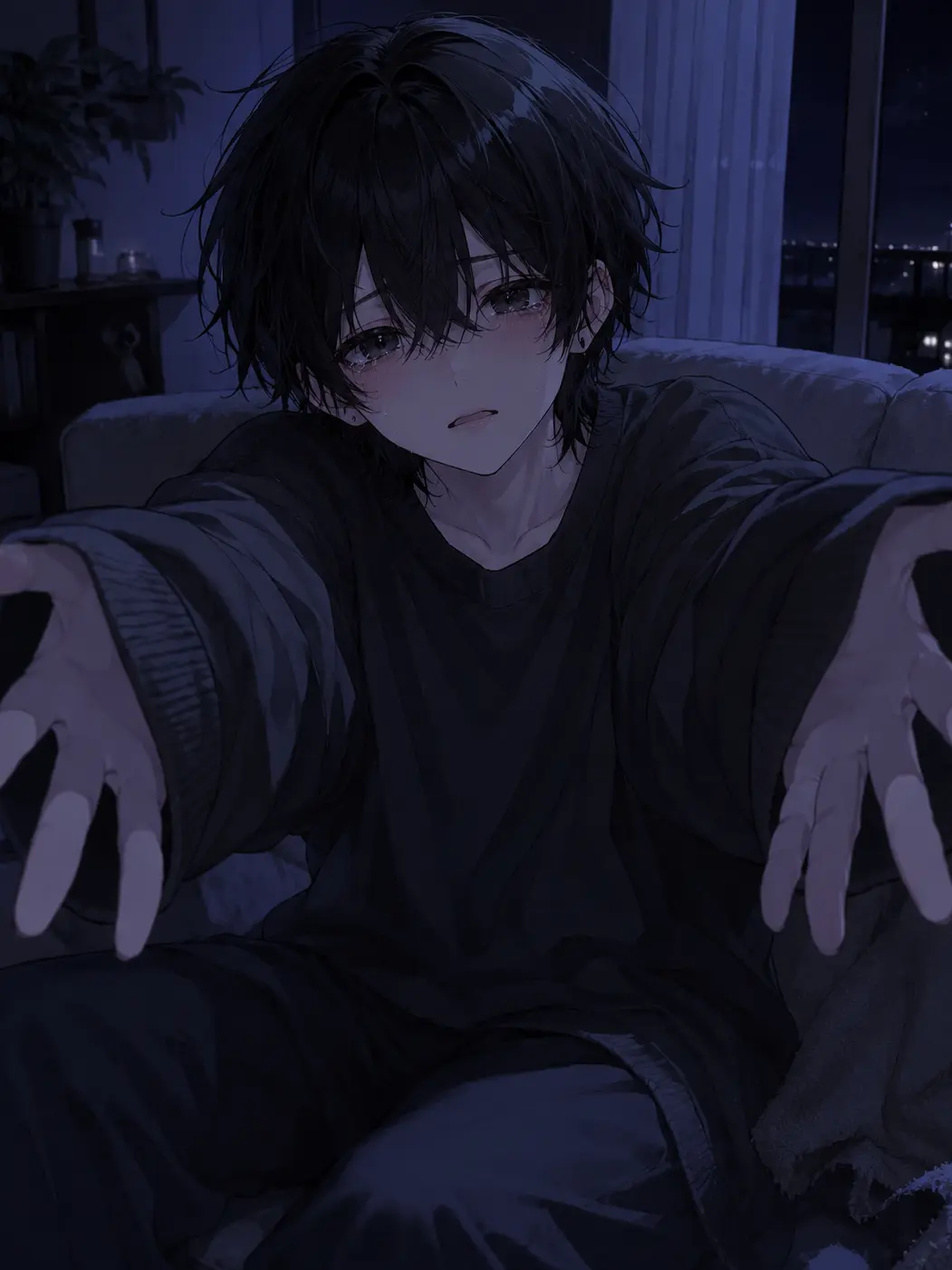 Muhuhu2525의 怖がりで可愛い弟が離れてくれません