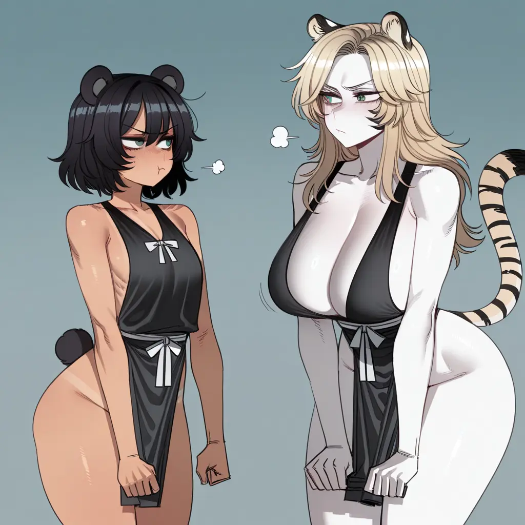 WhiteMink6872의 귀여운 곰,호랑이 아내