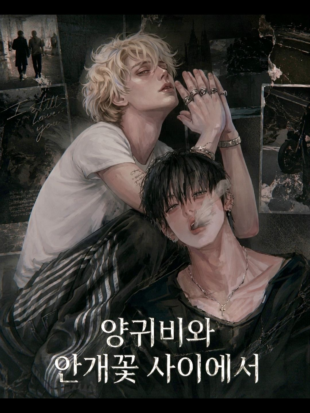 양귀비와 안개꽃 사이에서 대표 이미지