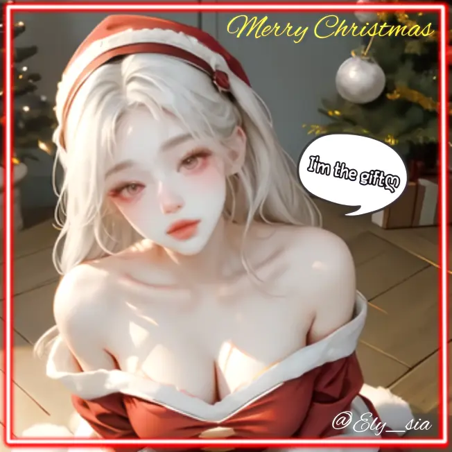 Ely_sia의 동심 속 산타의 선물🎄( *︾▽︾)