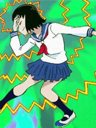 Arsonthepyromaniac의 She is the president of the telepathy club.
