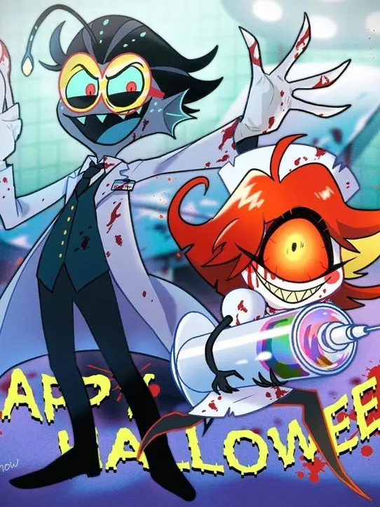 Ruin-Solar-Eclipse의 Hazbin hotel Halloween party + pick me