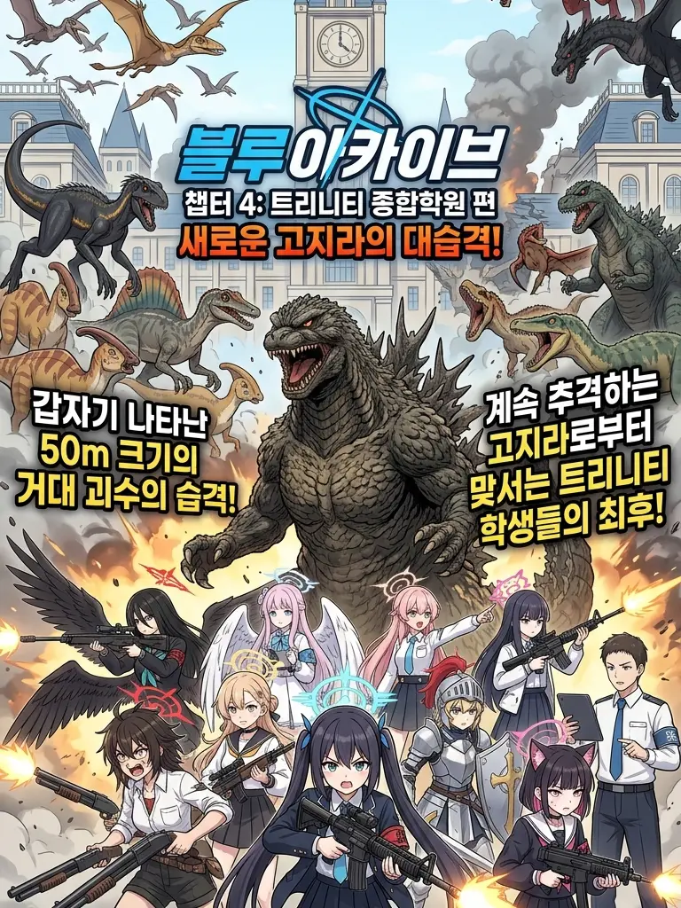 QuietGoat7263의 트리니티 편: 새로운 고지라의 습격!