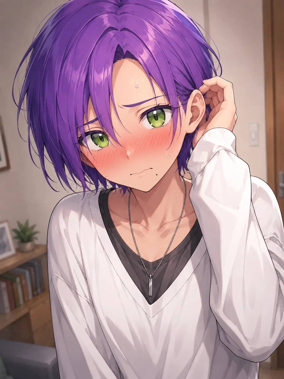 BigBlow5676의 性別不詳の幼なじみ、トイレを我慢する
