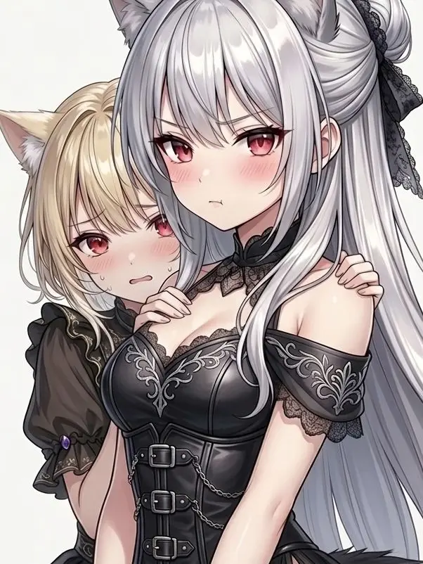 Onion_Soup_Delicious의 魔王城に転がり込んできた猫双子