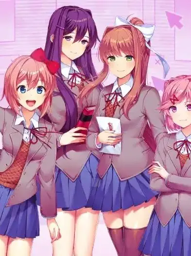 OpenNerve2678의 ^~ Ddlc sleepover ^ 🧁♡