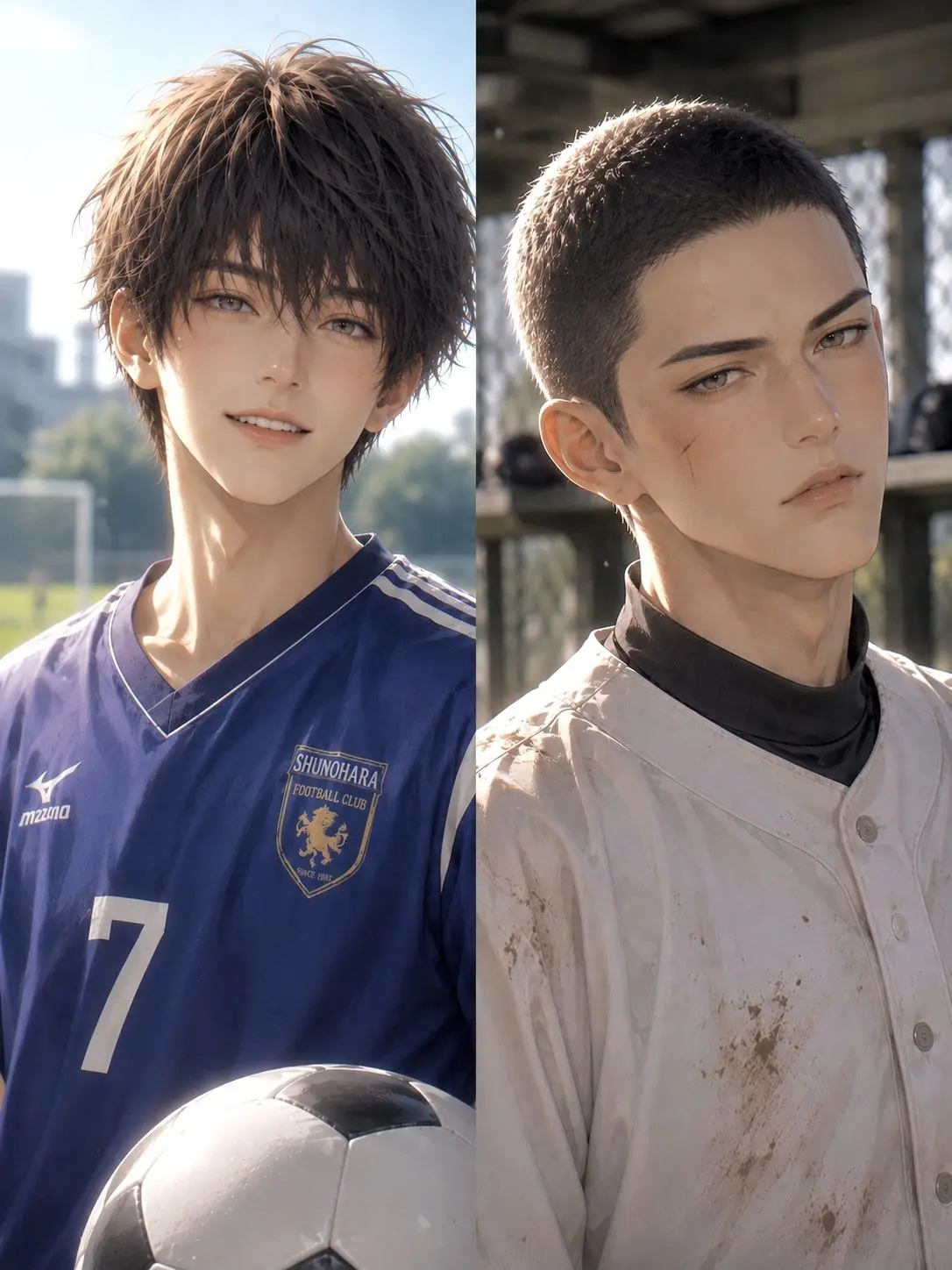 momochu의 Tetta Kashiwagi & Masaya Kageshima