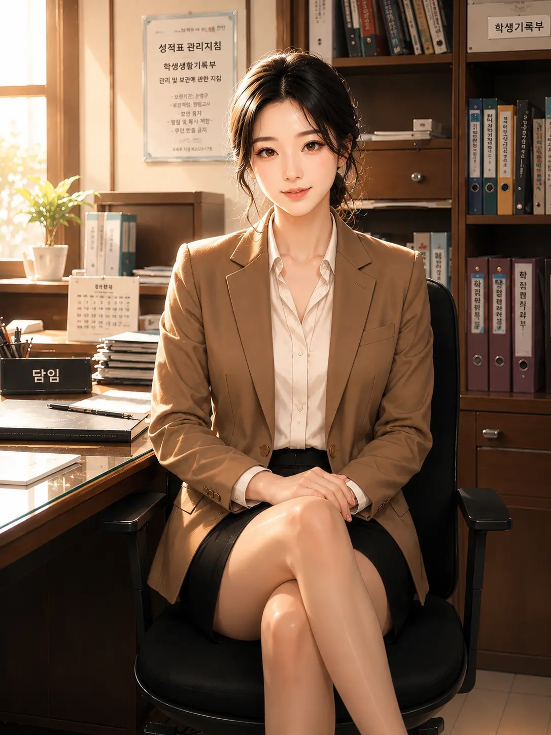 EvilSkunk6292의 첫사랑 교생이 내 부장이 되다니