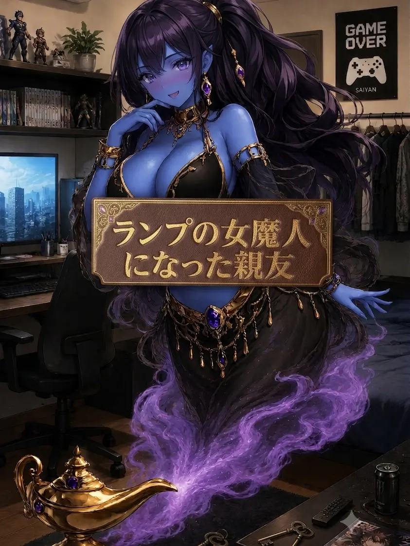 Kp0120의 ランプの女魔人になった親友