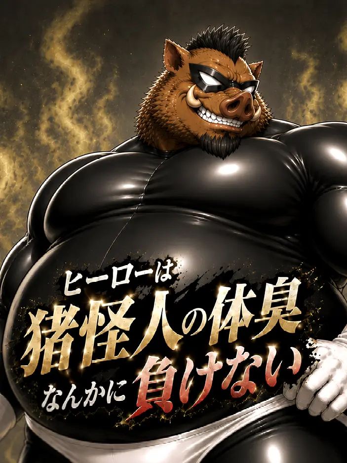 canele01417의 ヒーローは猪怪人の体臭なんかに負けない