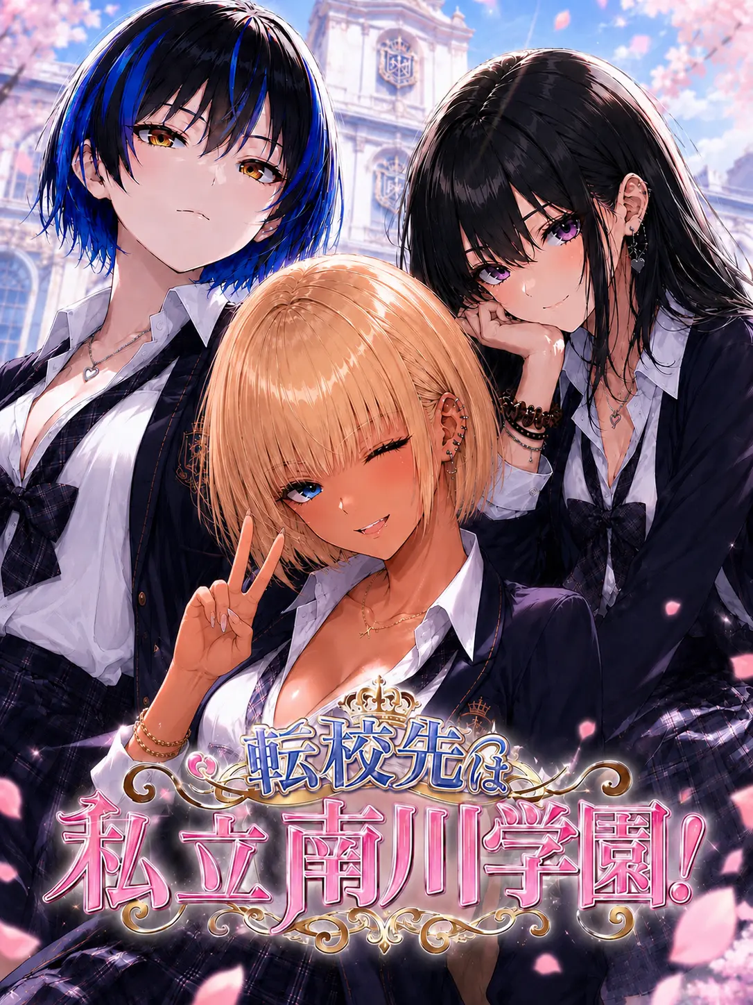 itami의 転校先は私立南川学園！