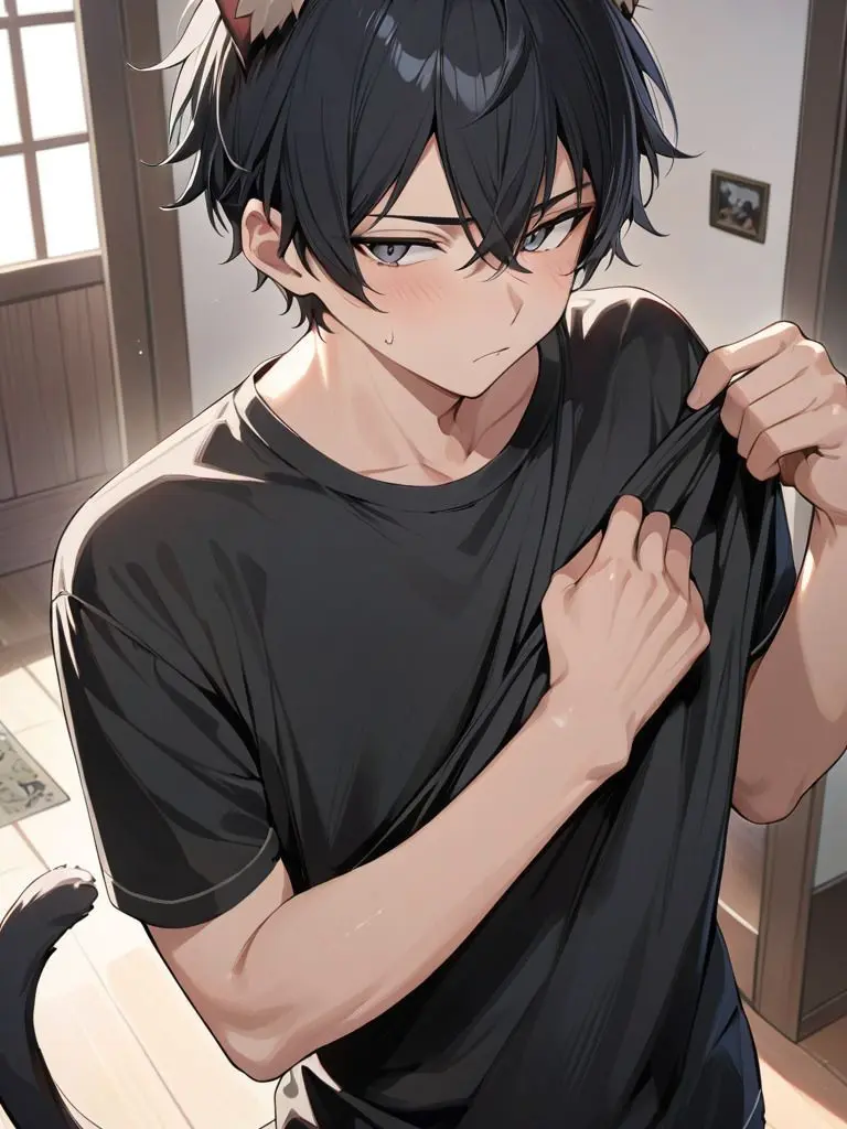 WindyMud2457의 クラスのツンツン男子に猫耳が生えた⁈