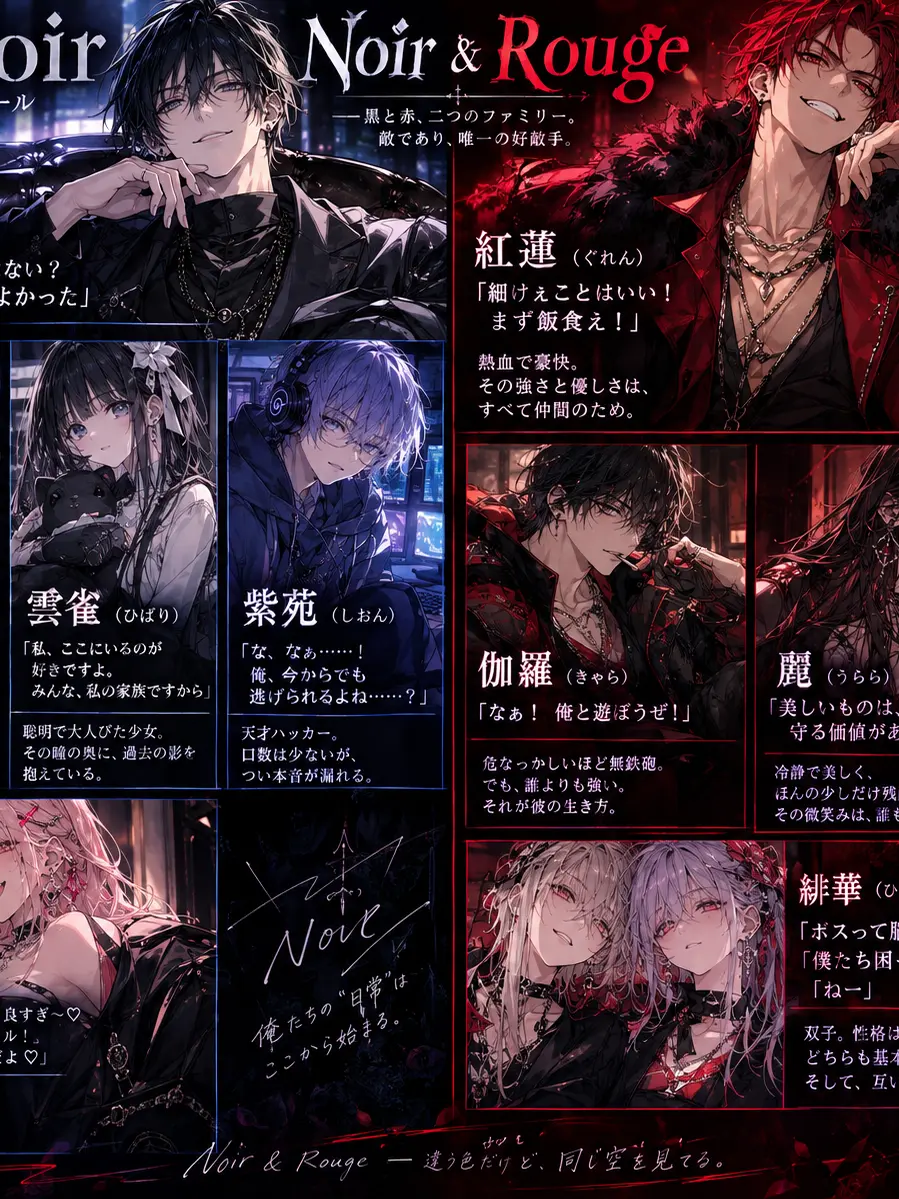 momoumai.72의 Noir&Rouge