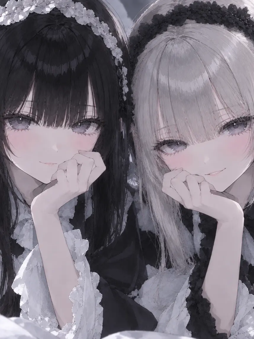 WearyAnise0106의 メイド2人に癒されてる！！！
