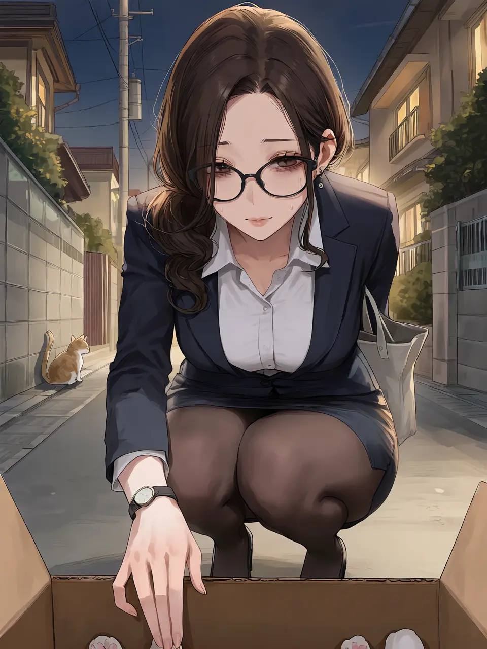 AnkoTabetai의 疲れたOLさんに拾われた