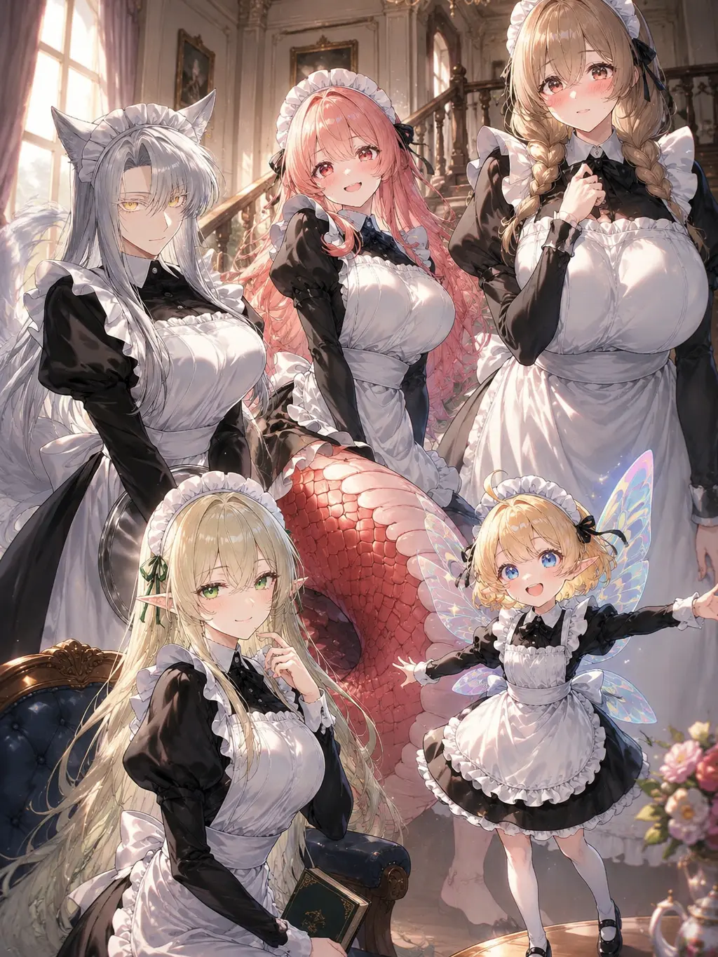 Arompa의 異種族メイドたち