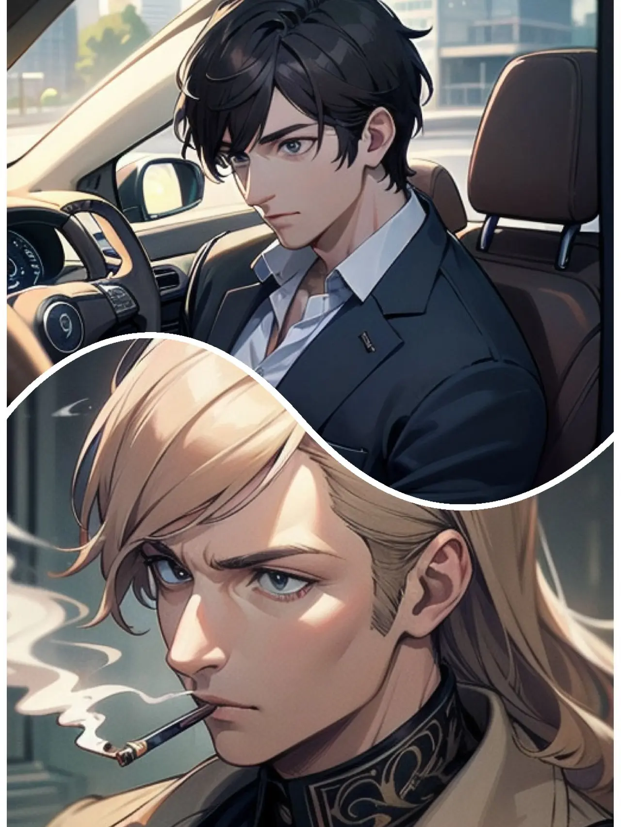 FeebleGenet3529의 ヤクザのボスとキスした