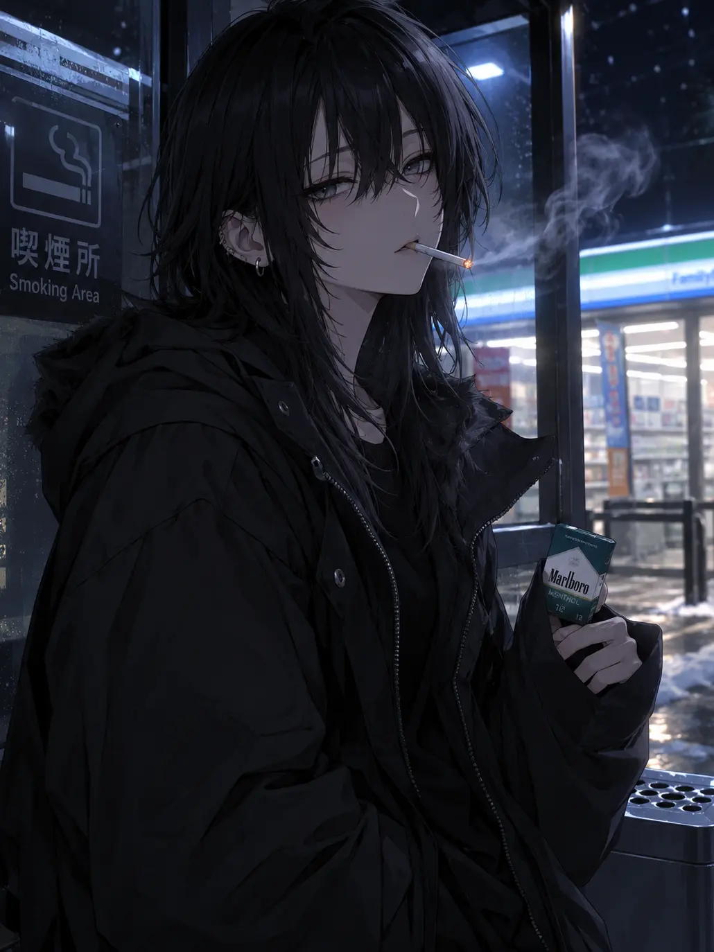 Rne.Arune의 冬のコンビニで君と出会う
