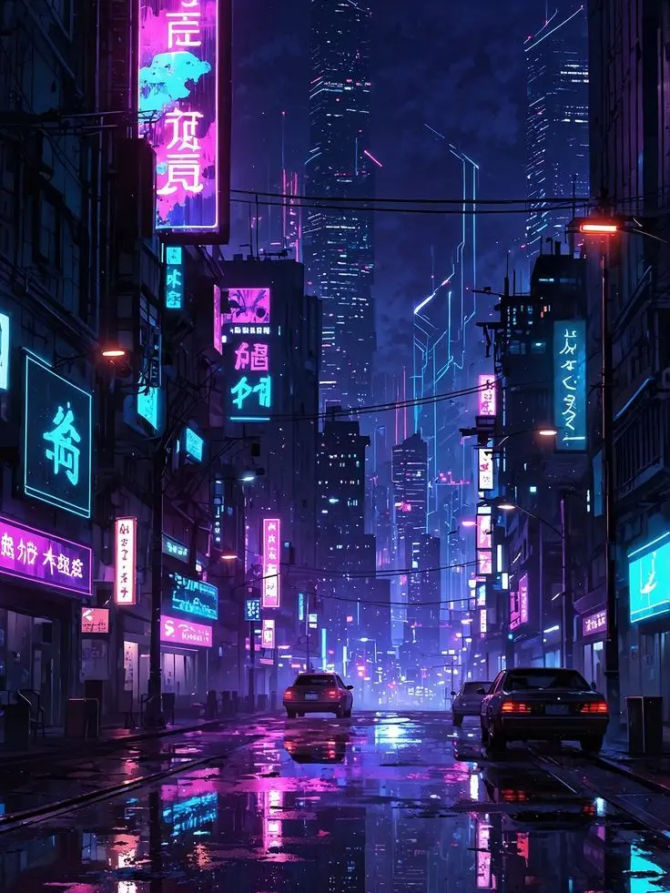 GroggyBus1723의 Cyberpunk, with Kiwi