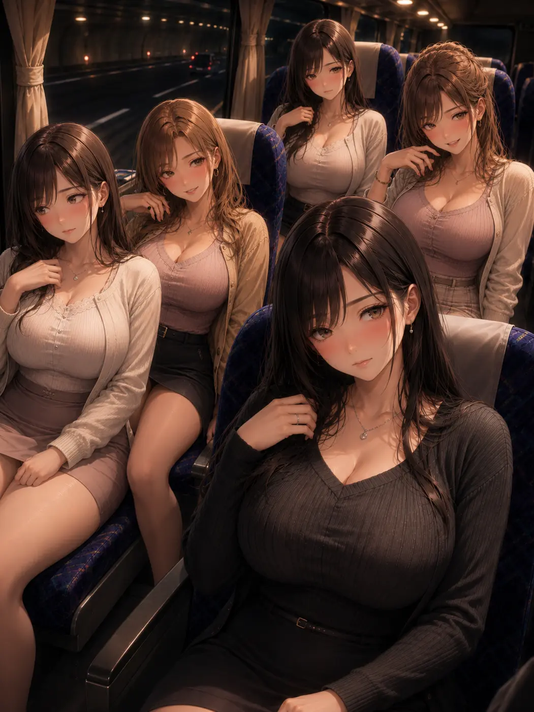 NimbleBraid4524의 欲望バス「彼氏の隣で堕ちていく」