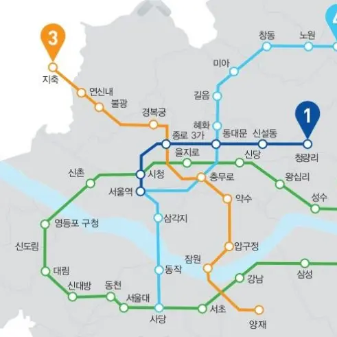 namaewa_seven의 서울 메트로 || 1기 지하철