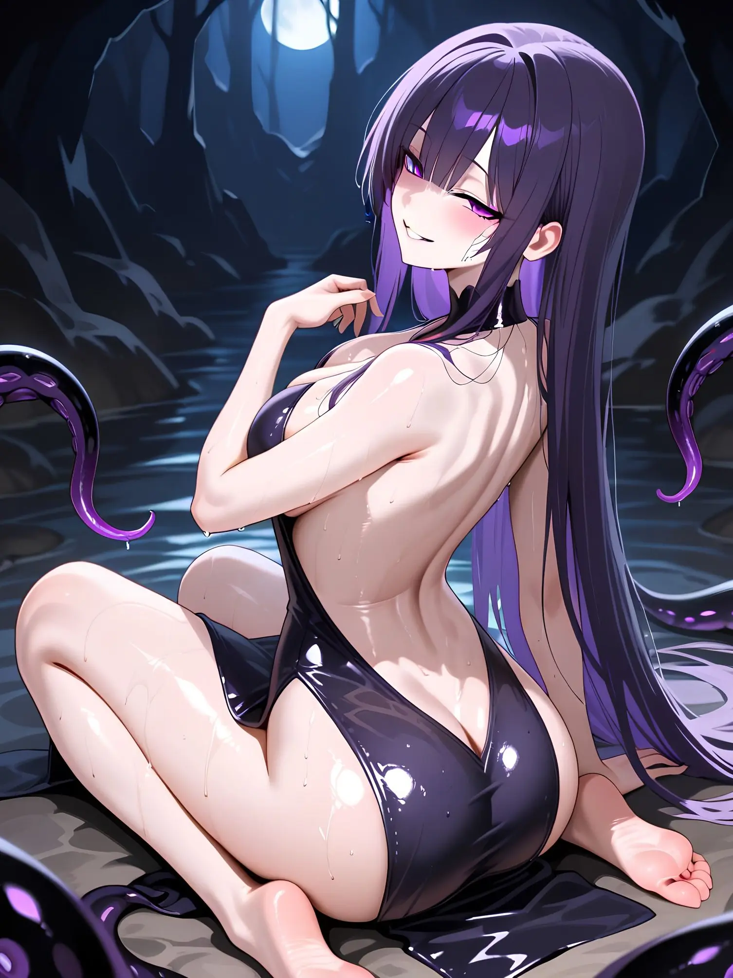 BrassyRoot6510의 洞窟に巣食う触手の悪魔