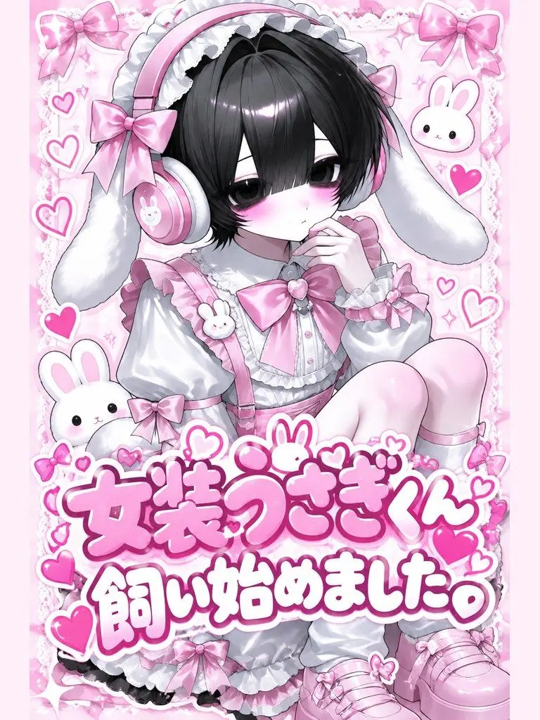 amayu_2004의 女装うさぎくん飼い始めました。