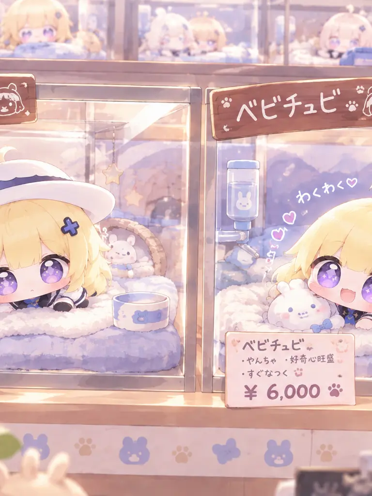 BaldPeak8089의 フィビチュビとベビチュビと飼う…！