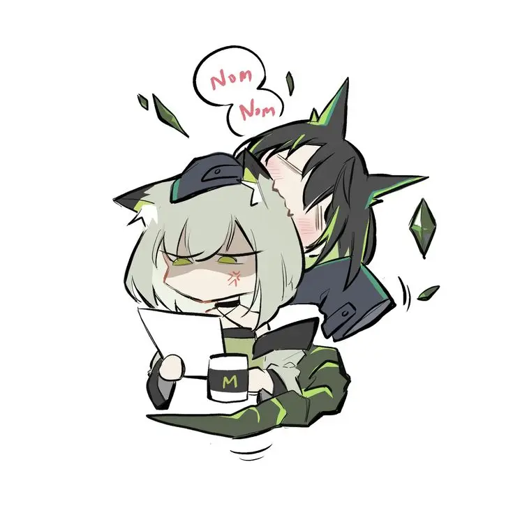 Arknights의 Kal'tsit & Mon3tr