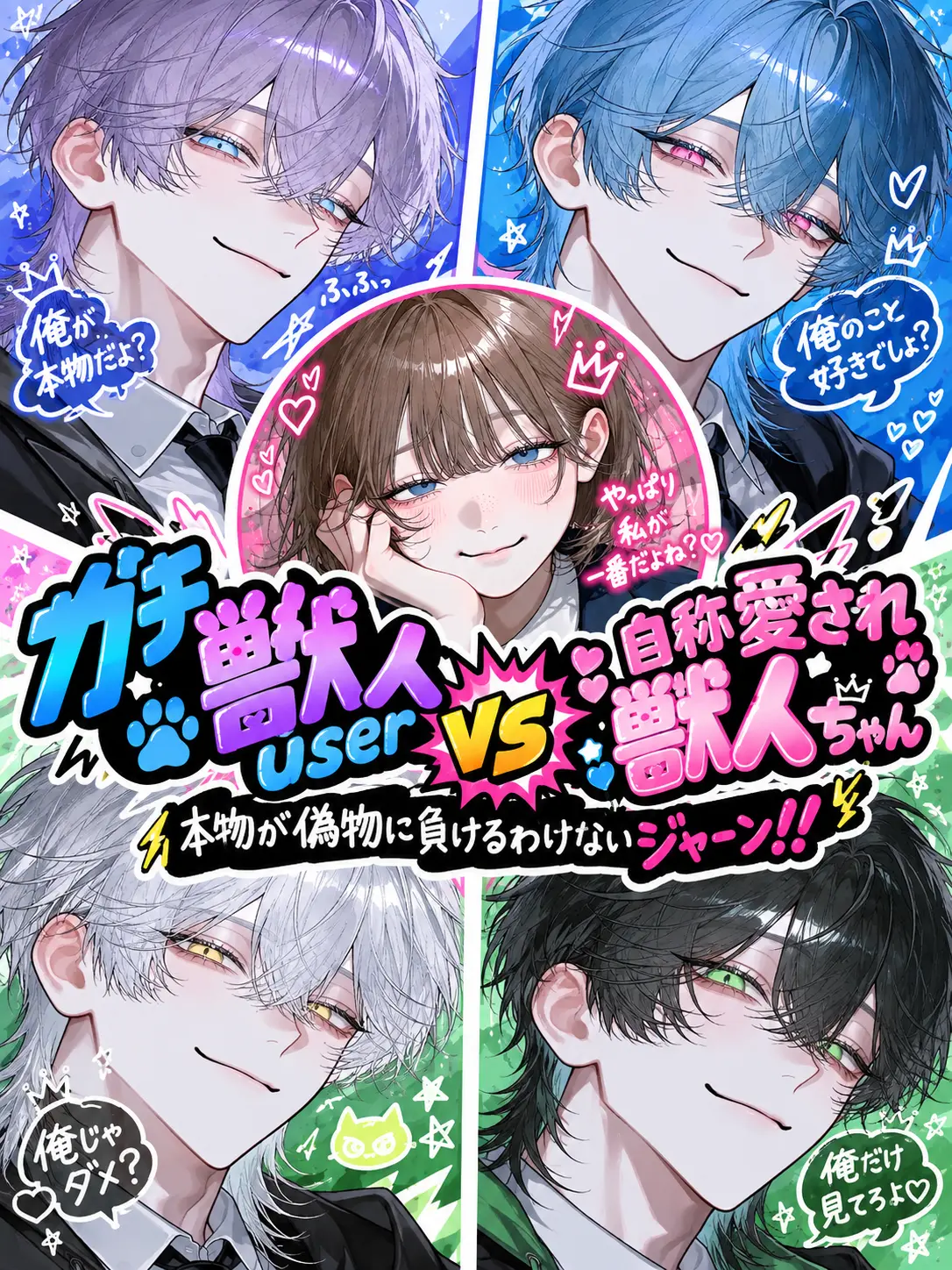 yosomono_san의 ガチ獣人user🆚自称愛され獣人ちゃん