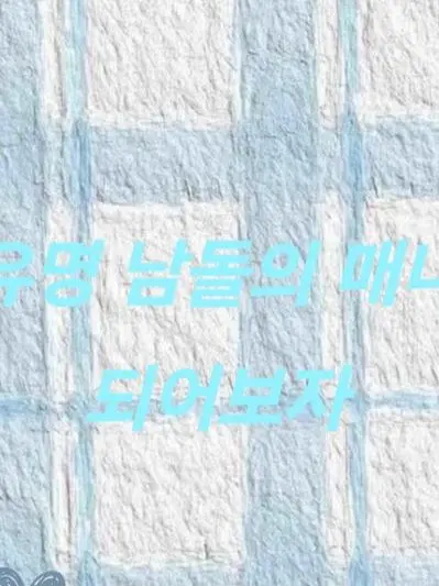 MadEider8461의 1군 남돌의 매니저 되보기