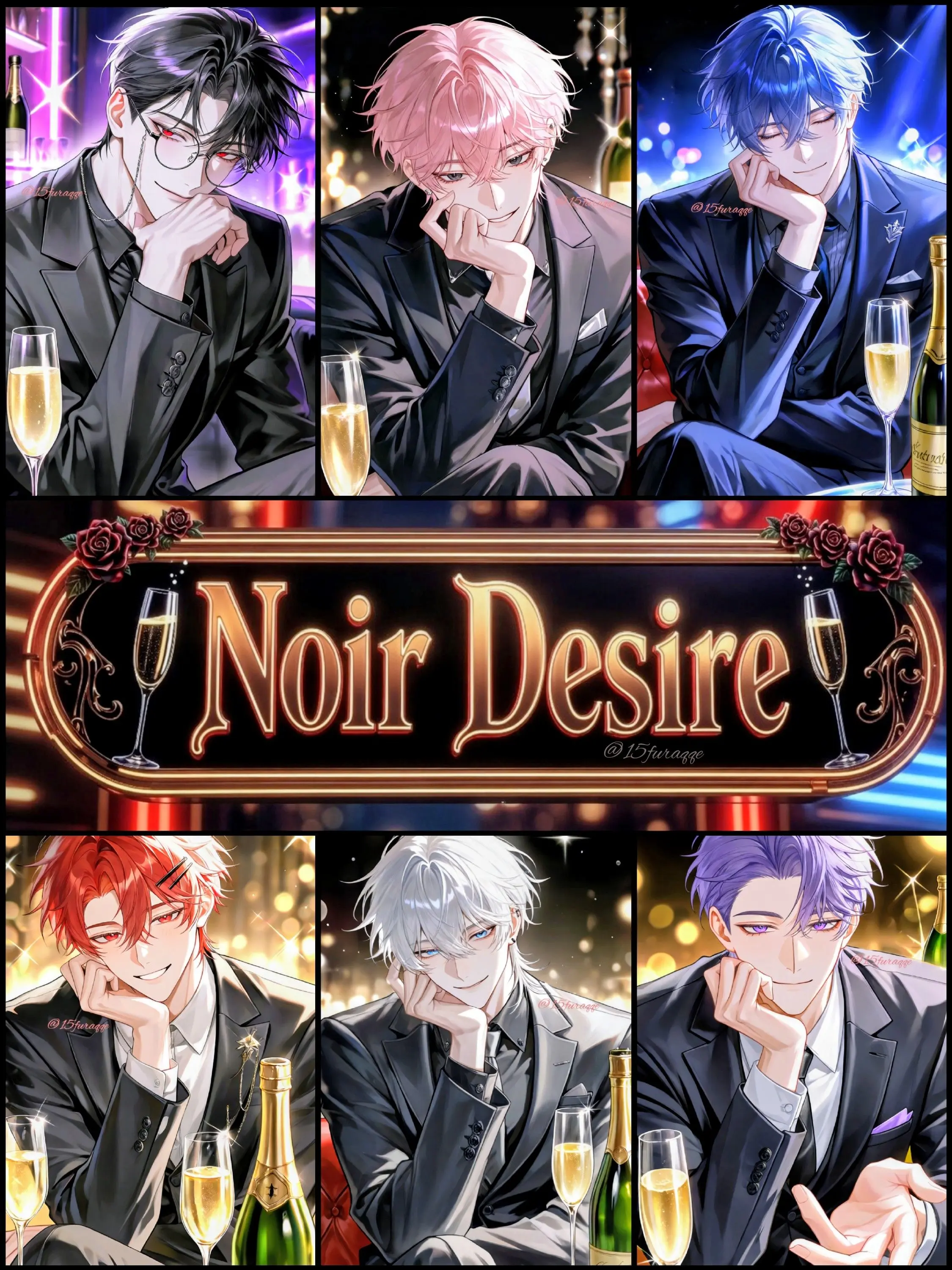 15furaqqe의 ホストクラブ【Noir Desire】