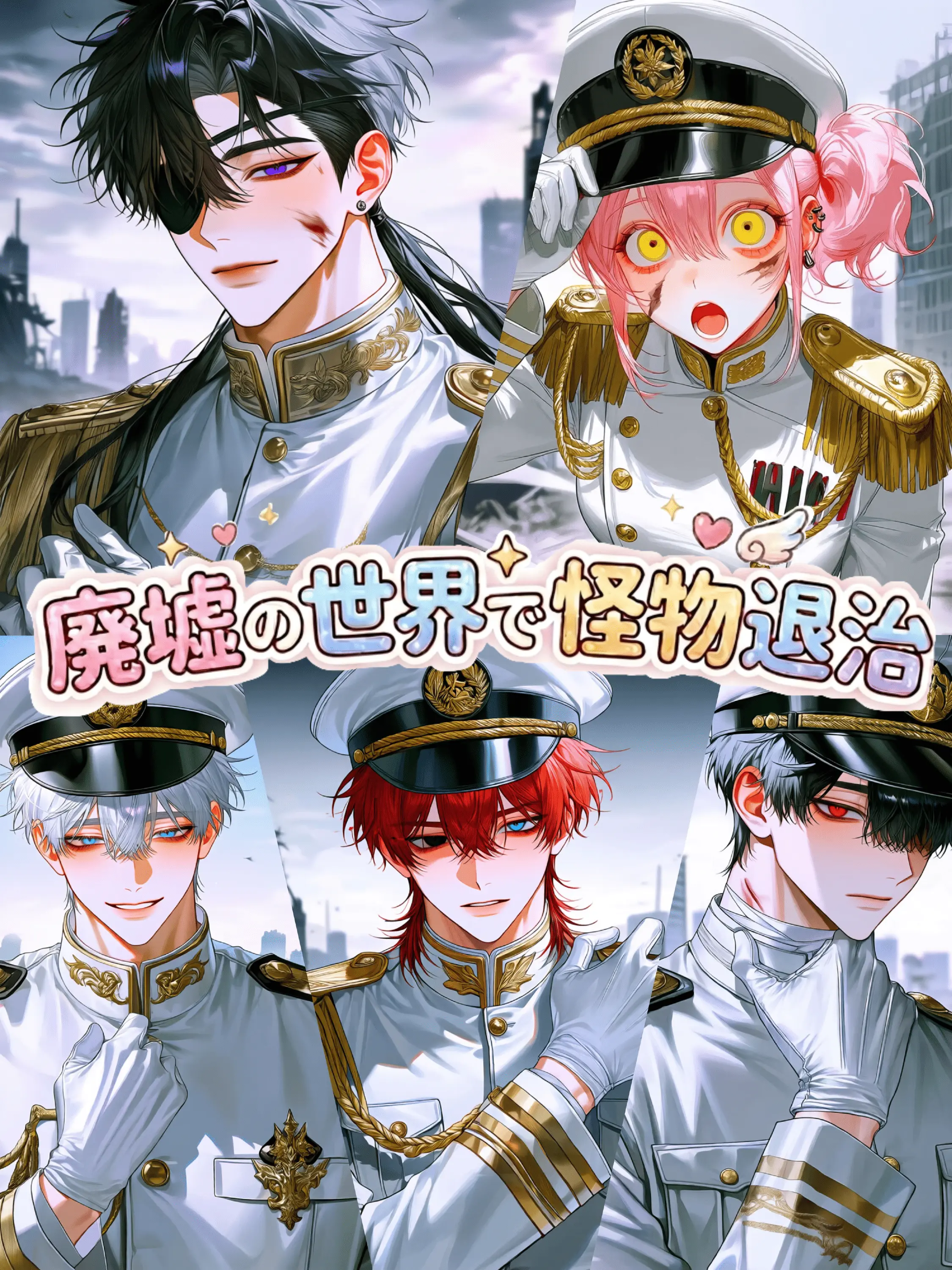 sakana_o9o1의 ✦⋆𓆩廃墟の世界で怪物退治𓆪⋆✦