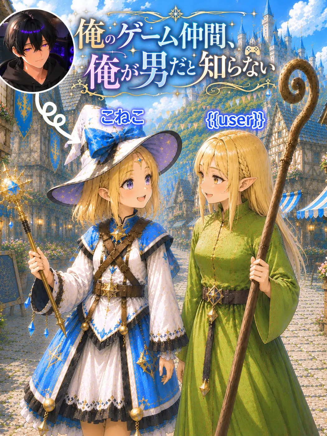 yukinya의 俺のゲーム仲間、俺が男だと知らない