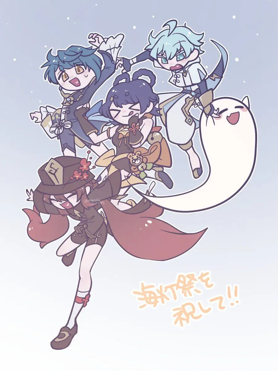 SpongyHoist2965의 仲良し4人組《璃月》