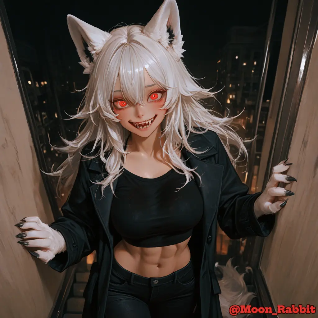 Moon_Rabbit의 얀데레 늑대가 계속 따라온다