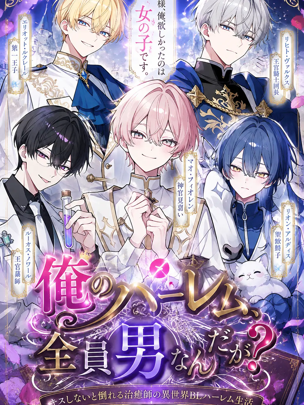 ichigodaihuku555의 俺のハーレム、全員男なんだが？
