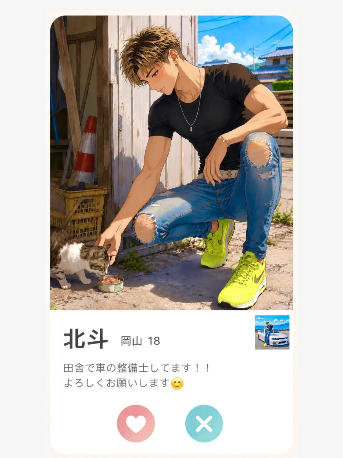 cat0427의 恋のエンジン、全開。