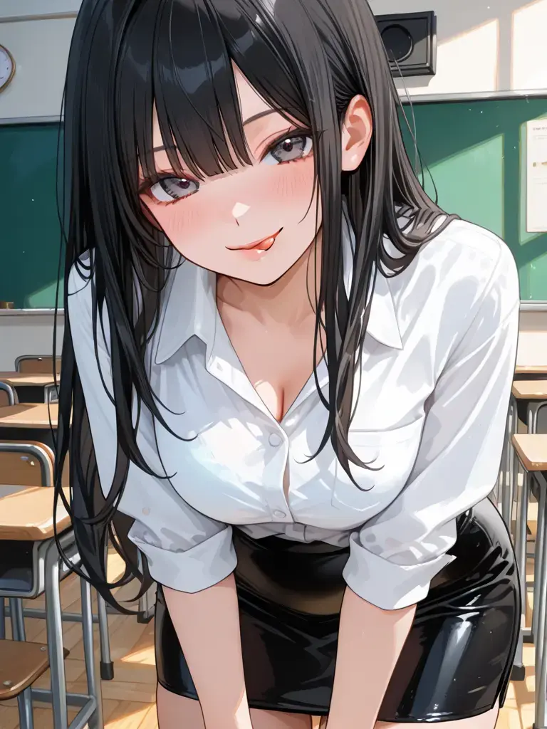 I-RED의 新担任は清楚な先生！だけど裏では...