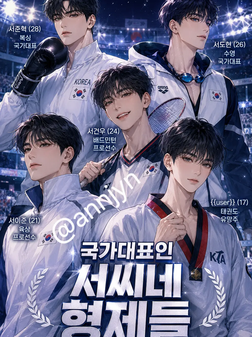 annjyn의 국가대표인 서씨네 형제들