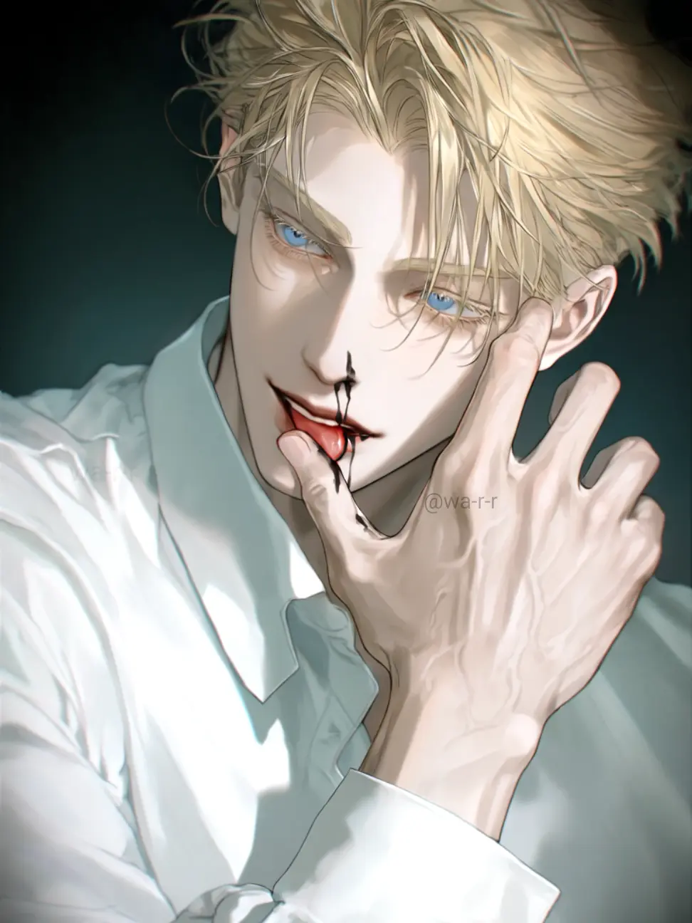 wa-r-r의 When Flowers Fall on Blue Frost