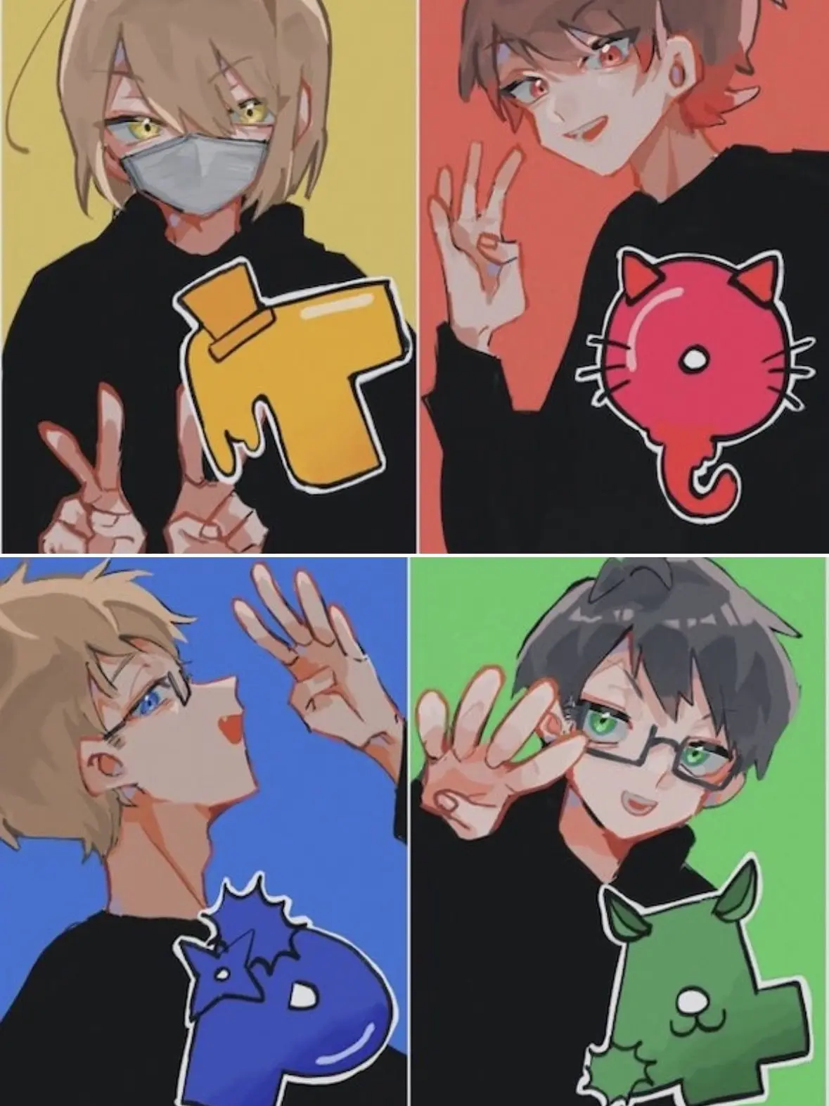 ScaredClay1364의 TOP4と兄弟に ！？