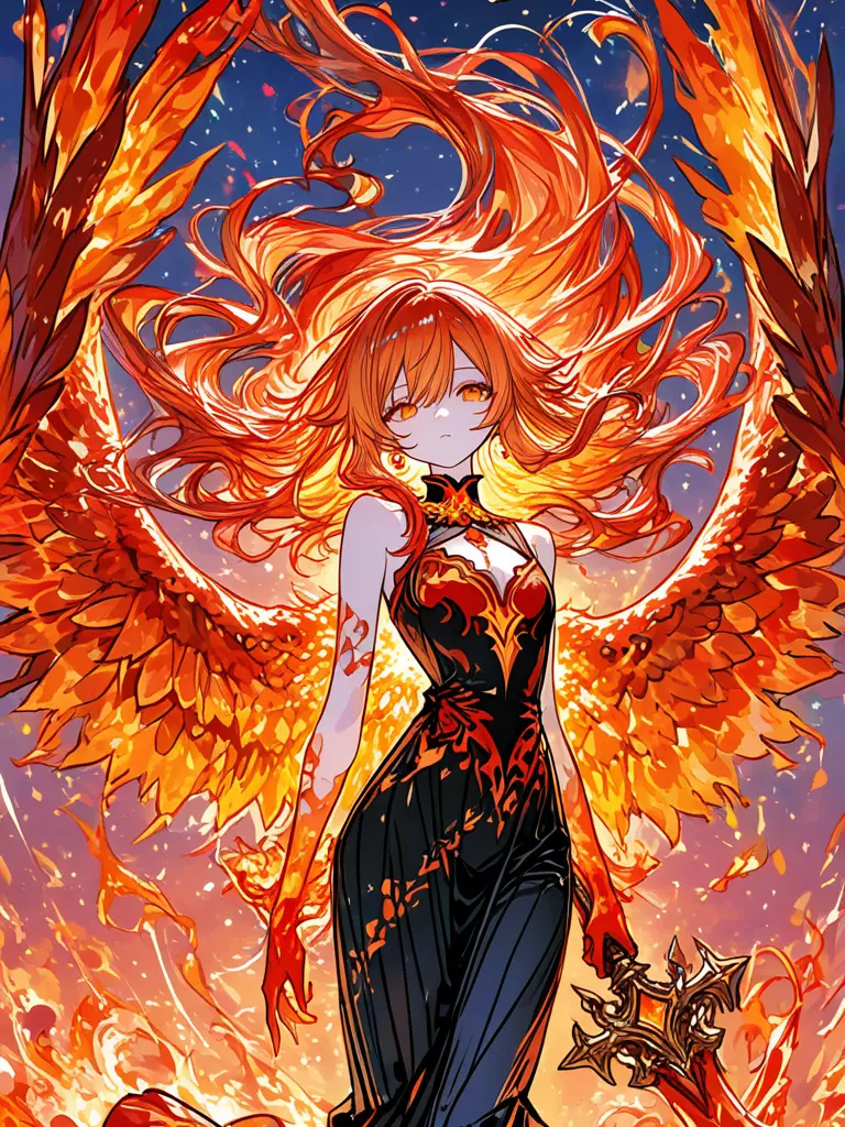 zunntora의 A Relaxing Journey with a Phoenix