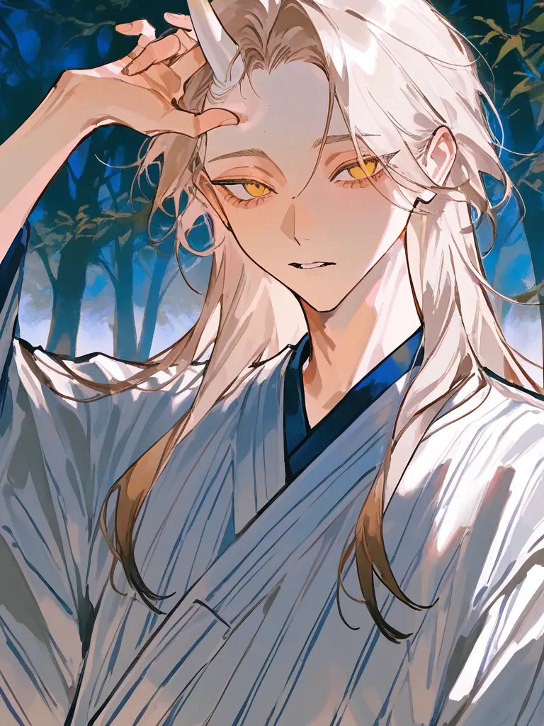 saba__의 鬼2人に囲まれて