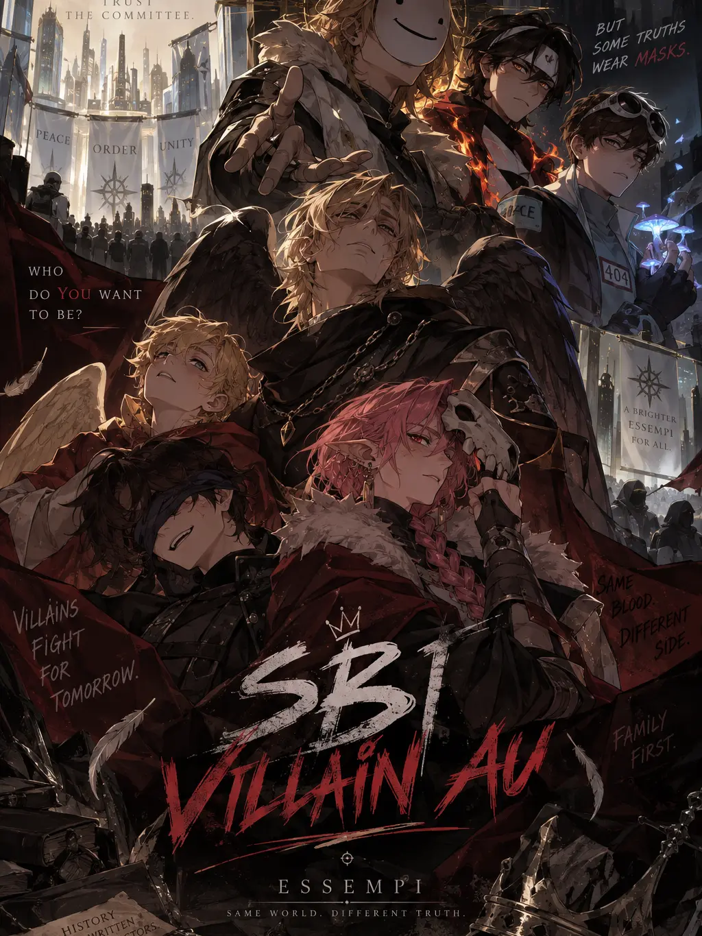 SillySiren0826의 SBI Villain AU
