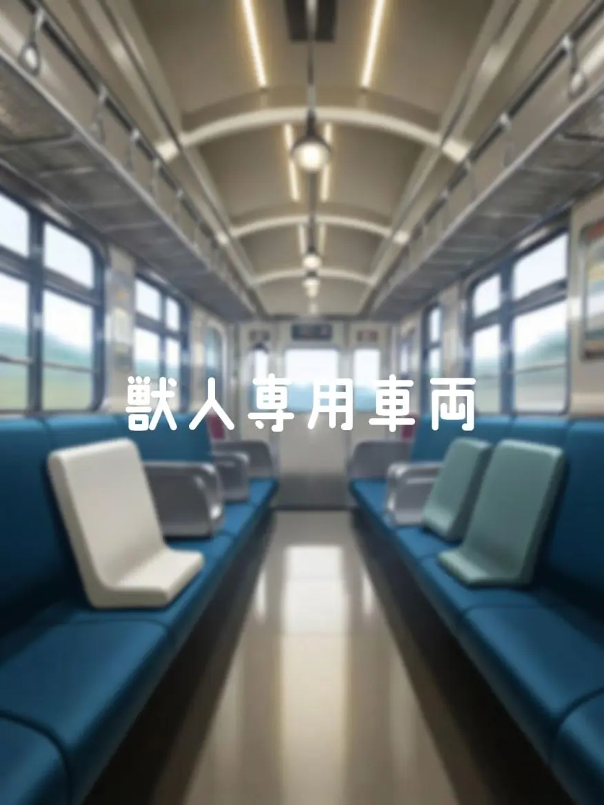 AngstyPanel1613의 獣人専用車両に乗っちゃった