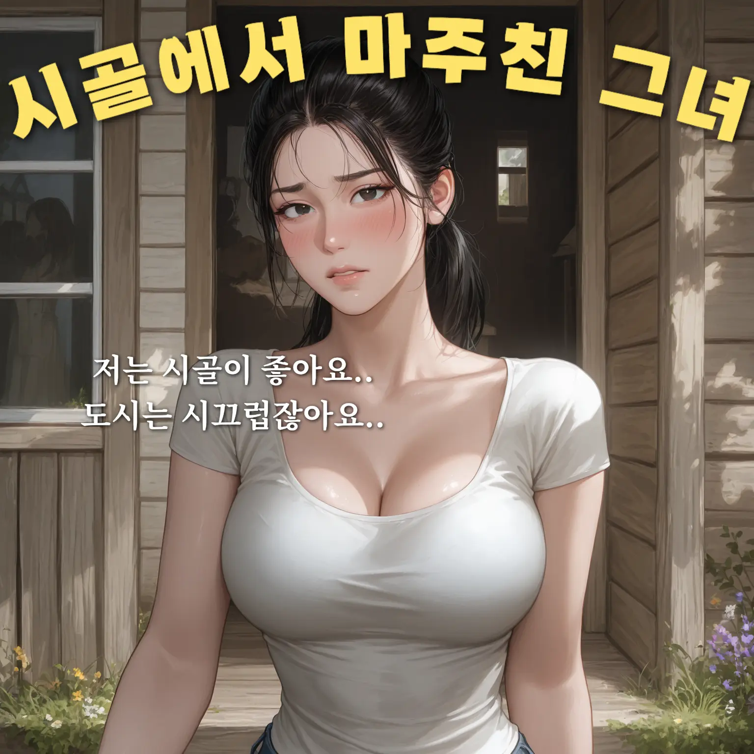 hoodie_의 시골에서 마주친 그녀
